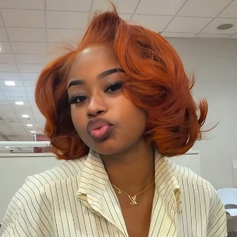 Halloween Cosplay Party 13x4 Lace Front Human Hair Wig